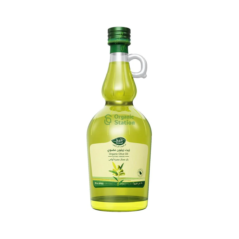 Al-Jawf Organic Extra Virgin Olive Oil Carton 6*750ml Oval