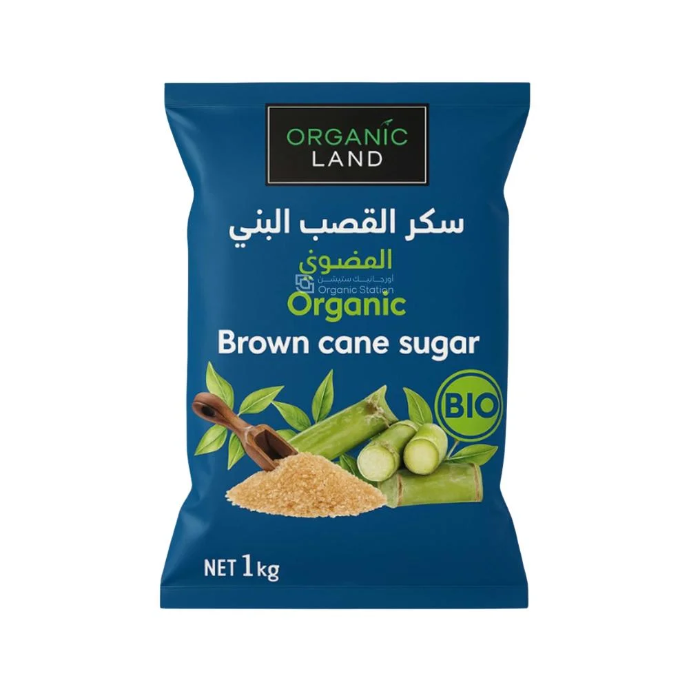 Organic Land Brown Cane Sugar 1 kg