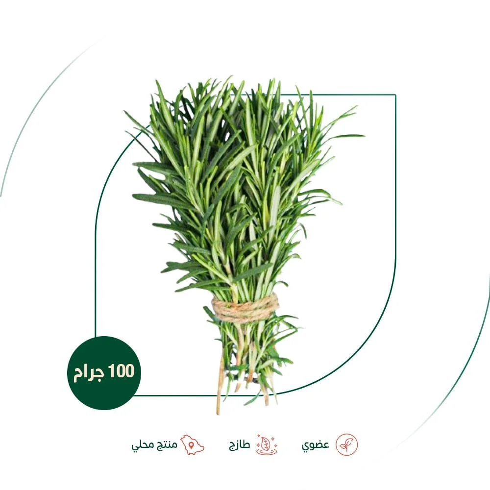 Fresh organic rosemary from Salwa Organic Farm, 10...