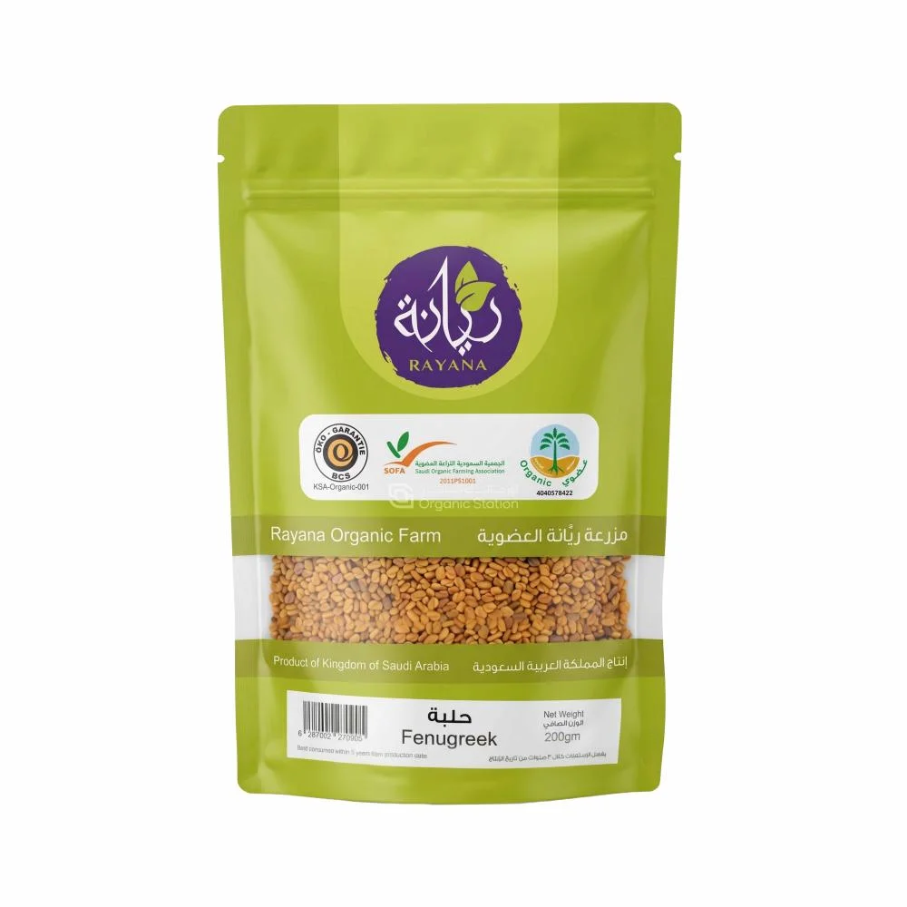 Organic fenugreek from Rayana Organic Farm, 200g